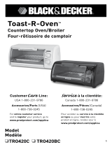 Black and Decker Appliances Toast-R-Oven TRO420C User manual