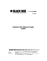 Black Box Hardened VDSL Ethernet Extender User manual