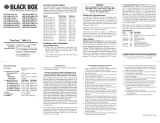 Black Box LMC213A-MMSC-R2 User manual