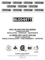 Blodgett DFG-200 User manual