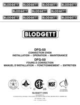 Blodgett DFG-50 User manual