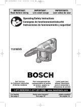 Bosch Power Tools 11318EVS User manual