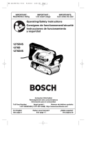 Bosch 1274DVS User manual