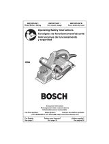 Bosch 1594K - NA Power Planer 3-1/4 User manual