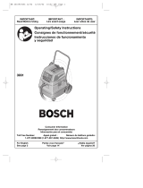 Bosch 3931 User manual
