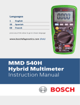 Bosch Appliances 540H User manual