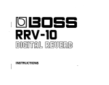 Boss Audio Systems RRV-10 User manual