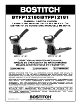 Bostitch BTFP12181 User manual