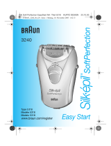 Braun 3240,  Silk-épil SoftPerfection Easy Start User manual