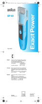 Braun EP60 Exact Power User manual