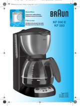 Braun KF590E User manual