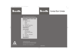 Breville BCG450XL User manual