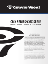 Cerwin-Vega CMX210 User manual