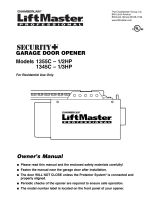 Chamberlain 1345C 1/3HP User manual