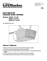 Chamberlain LiftMaster 3255-2C User manual