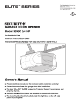 Chamberlain Elite 3595C User manual