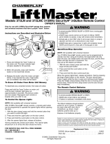 Chamberlain 373LM User manual