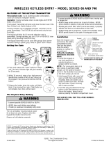 Chamberlain 740 User manual