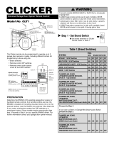 Clicker CLT1 User manual