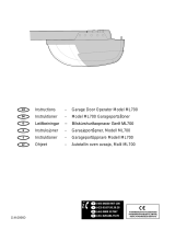 Chamberlain Motorlift ML700 User manual