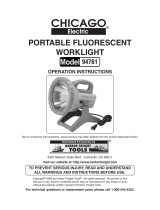 Chicago Electric 94761 User manual