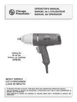 Chicago Pneumatic CP8750 User manual