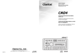 Clarion CMD4 User manual