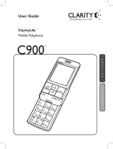 Clarity C900 User manual