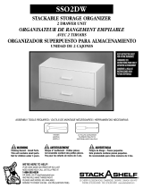 Closet Maid Stackable Storage Organizer SSO2DW User manual