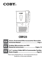 COBY electronic CXR123 User manual