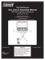 Coleman Gas Grill 9959 User manual