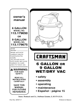 Craftsman 113.17965 User manual