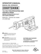 Craftsman 11404X User manual