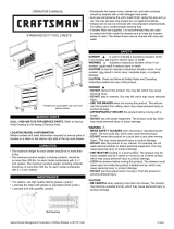 Craftsman 3-Drawer User manual