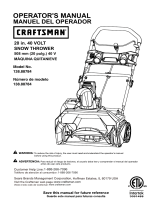 Craftsman 40V Owner's manual