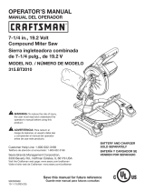 Craftsman C3 Owner's manual