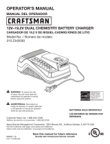 Craftsman 315.CH2021 Owner's manual