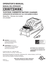 Craftsman 315.CH2030 User manual