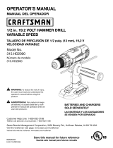 Craftsman C3 User manual