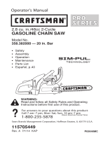 Craftsman 45.7cc Owner's manual