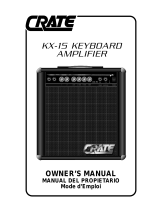 Crate KX-15 User manual