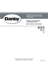 Danby DPA120B1WB Owner's manual