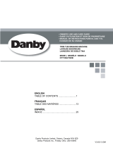Danby DTT100A1WDB Owner's manual