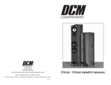 Dcm TFE200 User manual