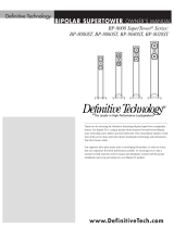 Definitive Technology SUPERTOWER BP-8080ST User manual