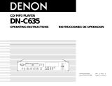 Denon DN-C635 User manual