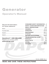 DeVilbiss Air Power Company D26968 User manual