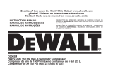 DeWalt D2002M User manual