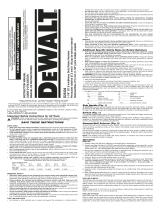 DeWalt D25404K User manual