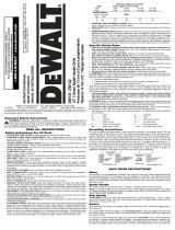 DeWalt DW131 User manual